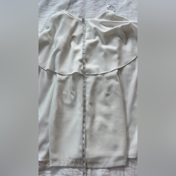 Lulu's White Elegant Sheath Mini Dress - Picture 11 of 14